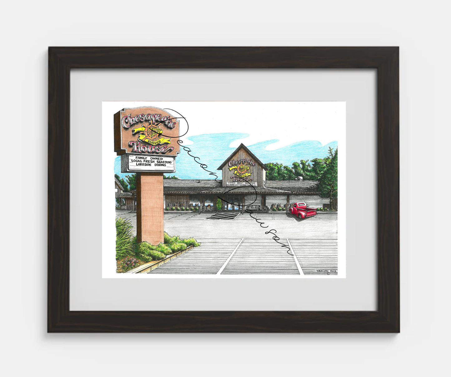 Chesapeake House Print