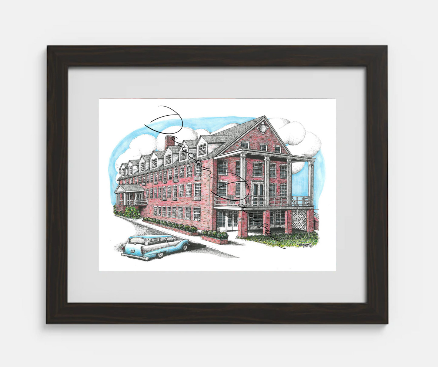 Chesterfield Hotel Print