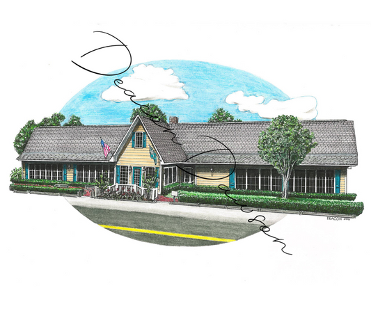 Lee's Inlet Kitchen Updated Print