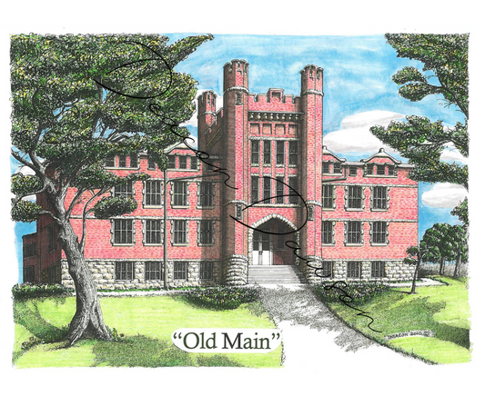Old Main Print